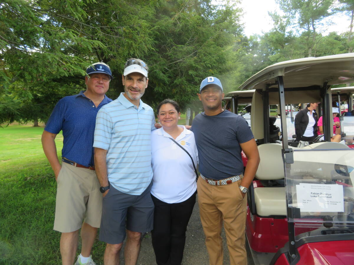 Mike Plude, Luke Robichaud, Andrea Fedor and Fabian Durango.